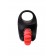 Чёрно-красное эрекционное виброкольцо Erotist - Erotist Adult Toys - в Ростове-на-Дону купить с доставкой Чёрно-красное эрекционное виброкольцо Erotist - Erotist Adult Toys - в Ростове-на-Дону купить с доставкой