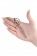 Серебристый уретральный плаг елочка с кольцом с основании Metal - 10,5 см. - ToyFa - купить с доставкой в Ростове-на-Дону