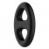 Чёрное эрекционное кольцо с петлёй для мошонки - Baile - в Ростове-на-Дону купить с доставкой