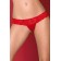 Сексуальные кружевные трусики с оборкой на попке - Obsessive купить с доставкой