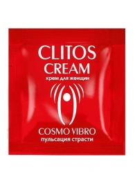 Пробник возбуждающего крема для женщин Clitos Cream - 1,5 гр. - Биоритм - купить с доставкой в Ростове-на-Дону