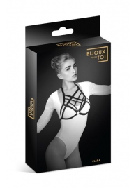 Черная упряжь на грудь Clara - Bijoux Pour Toi - купить с доставкой #SOTBIT_REGIONS_UF_V_REGION_NAME#
