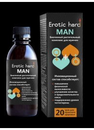 Мужской биогенный концентрат для усиления эрекции Erotic hard Man - 250 мл. - Erotic Hard - купить с доставкой в Ростове-на-Дону