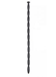 Черный уретральный силиконовый стимулятор - 30 см. - Rubber Tech Ltd - купить с доставкой в Ростове-на-Дону