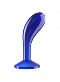 Синяя анальная втулка Flawless Clear Prostate Plug 6.0 - 15 см. - Lovetoy - в Ростове-на-Дону купить с доставкой