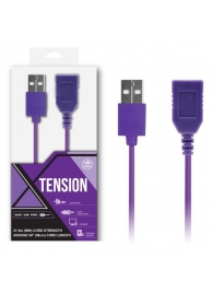 Фиолетовый удлинитель USB-провода - 100 см. - NMC - купить с доставкой в Ростове-на-Дону
