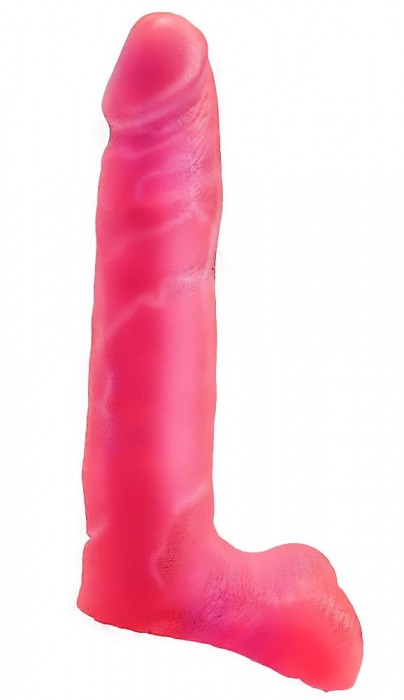Розовая насадка-фаллос для трусиков Harness - 16,5 см. - LOVETOY (А-Полимер) - купить с доставкой в Ростове-на-Дону