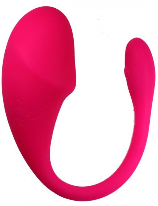 Розовое виброяйцо с управлением со смартфона Lush - Eroticon