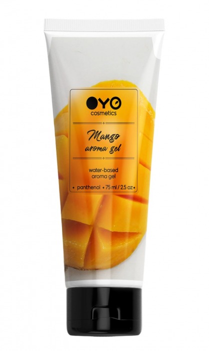 Лубрикант на водной основе OYO Aroma Gel Mango с ароматом манго - 75 мл. - OYO - купить с доставкой в Ростове-на-Дону