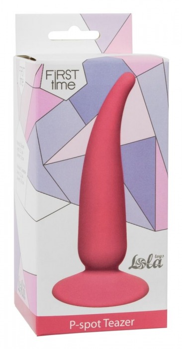 Розовая анальная пробка P-spot Teazer Pink - 12,2 см. - Lola Games - в Ростове-на-Дону купить с доставкой